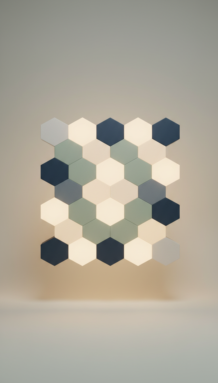 Modular Lighting Panels with Touch Control